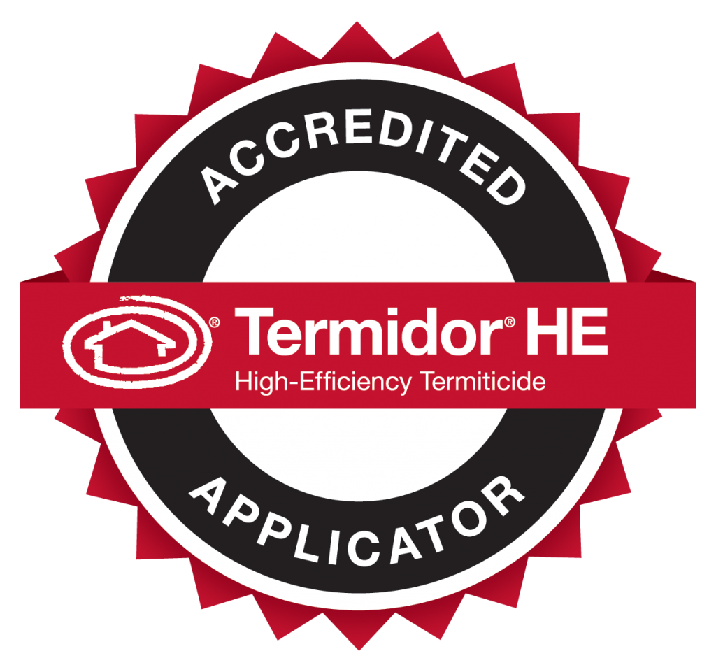 Termidor HE accredited applicator badge